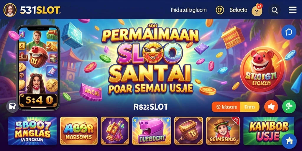 Tampilan gameplay 531SLOT yang seru dan mengasyikkan.