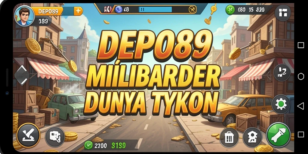 Tangkapan layar DEPO89 menampilkan asyiknya gameplay Tycoon.