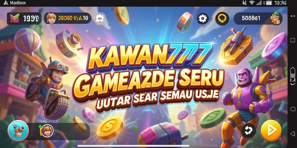 Tampilan gameplay KAWAN777 yang penuh aksi dan seru.