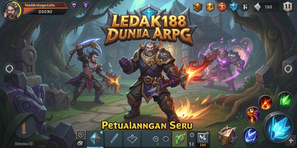 Gameplay menegangkan dengan berbagai petualangan ARPG yang seru.
