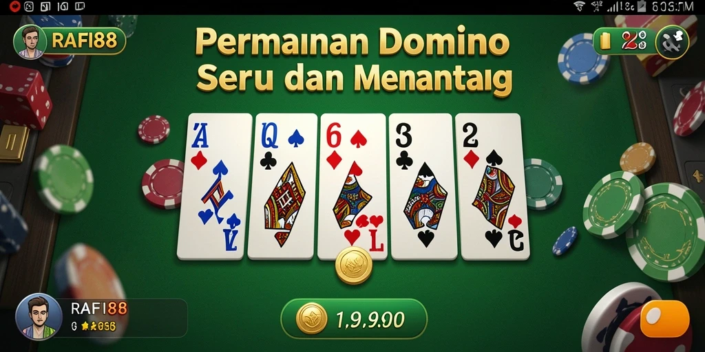 Screenshot menampilkan gameplay yang seru di RAFI88.