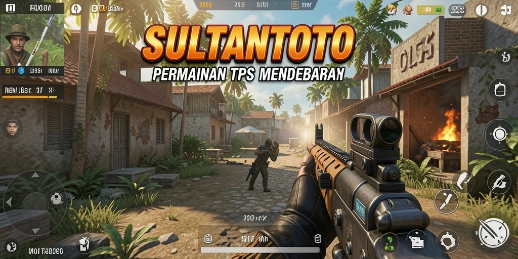 Tangkapan layar SULTANTOTO menampilkan aksi mendebarkan dalam gameplay TPS.