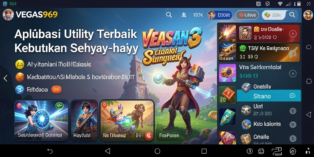Tampilan antarmuka VEGAS969 yang modern dan intuitif.
